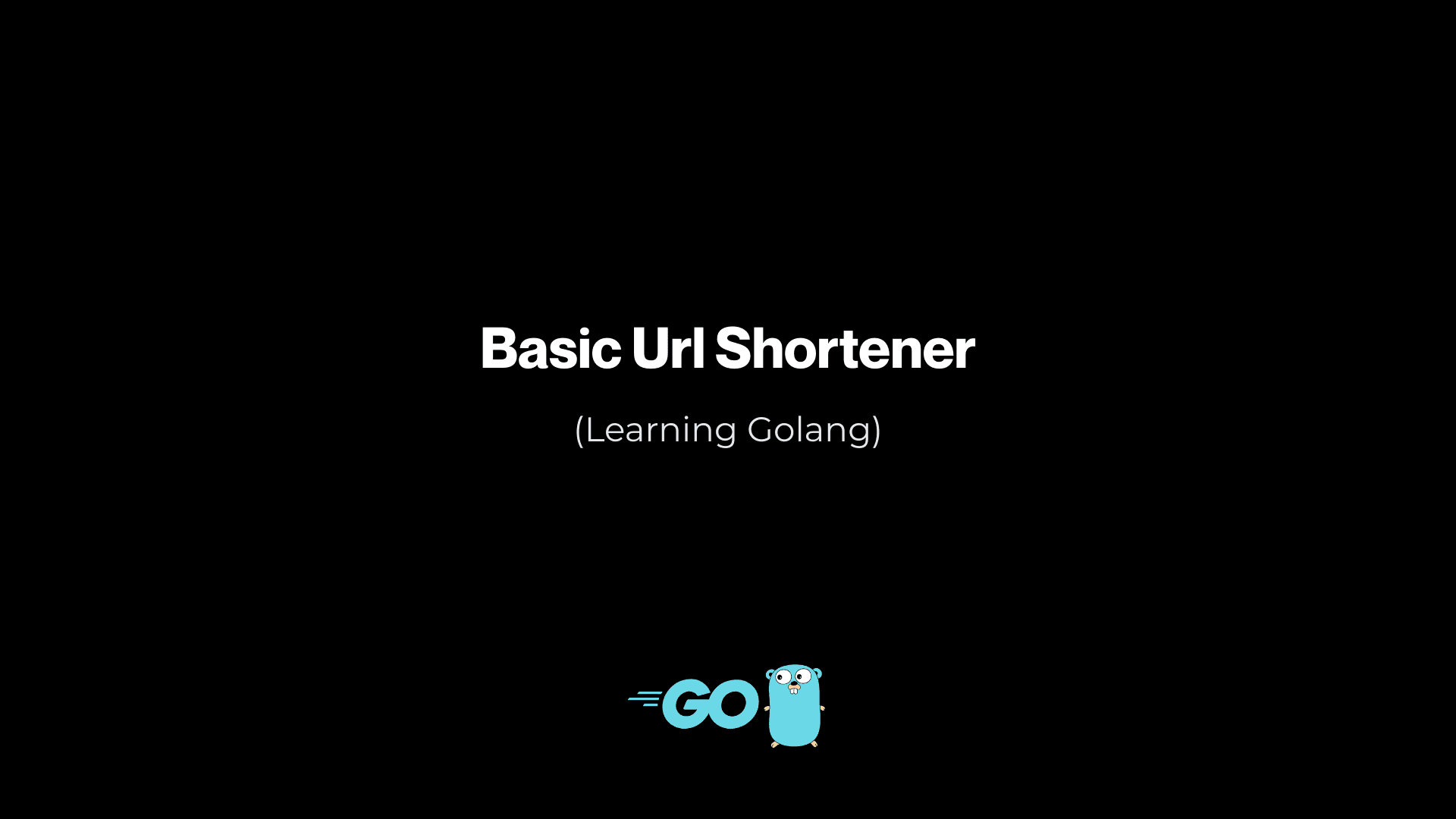 Learning Go — Three Builds from Scratch