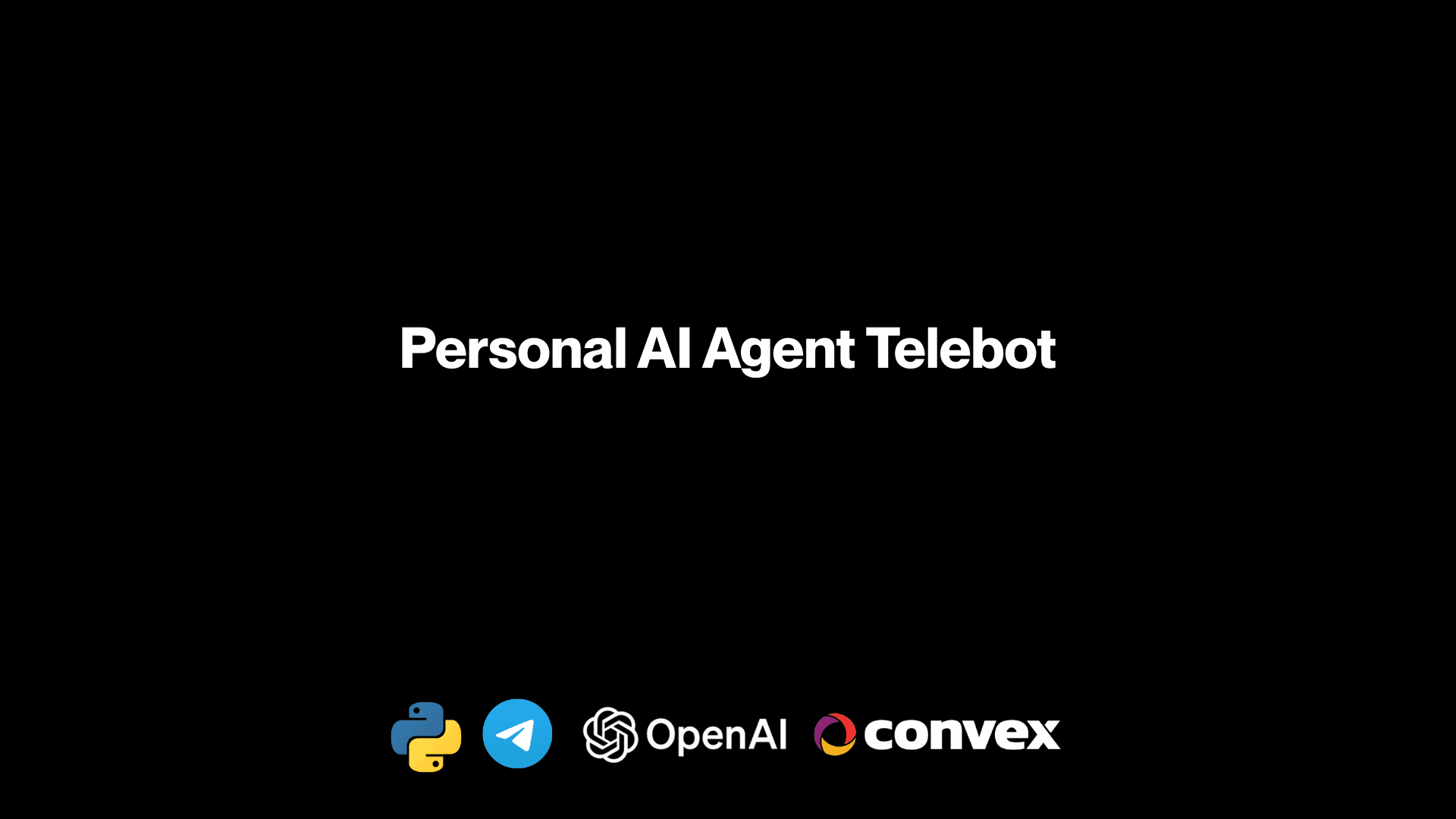 Personal AI Agent Telegram Bot