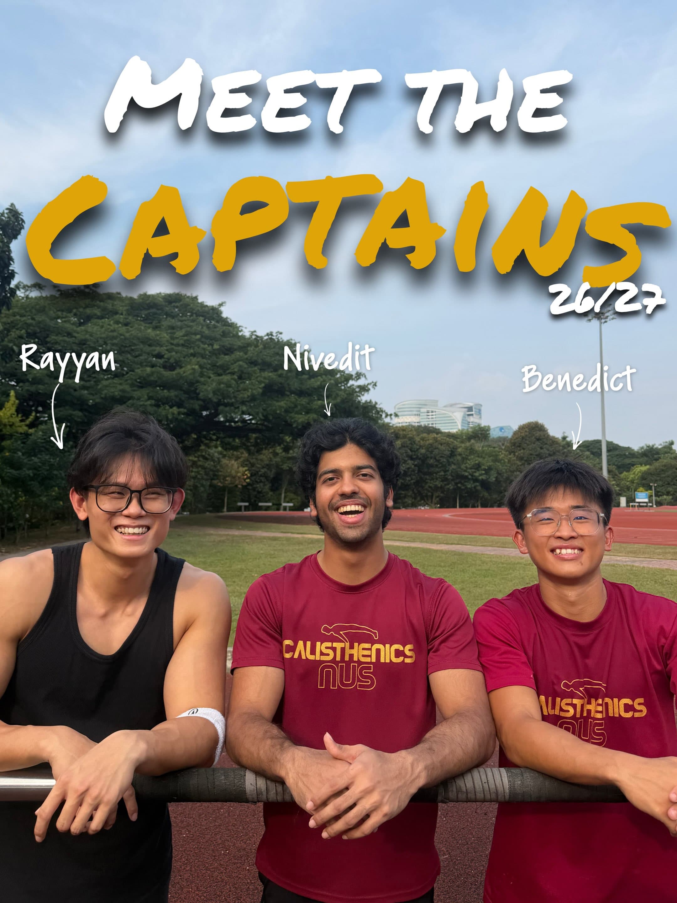 Varsity captains